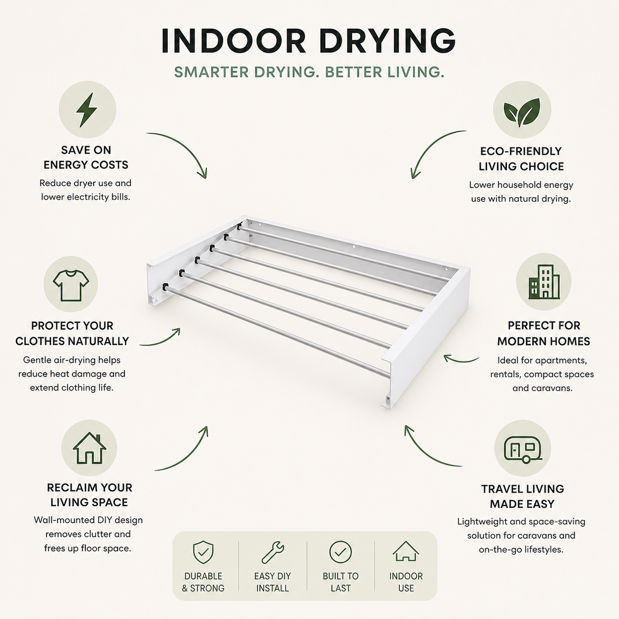 Moderndry Eco Friendly Drying Rack